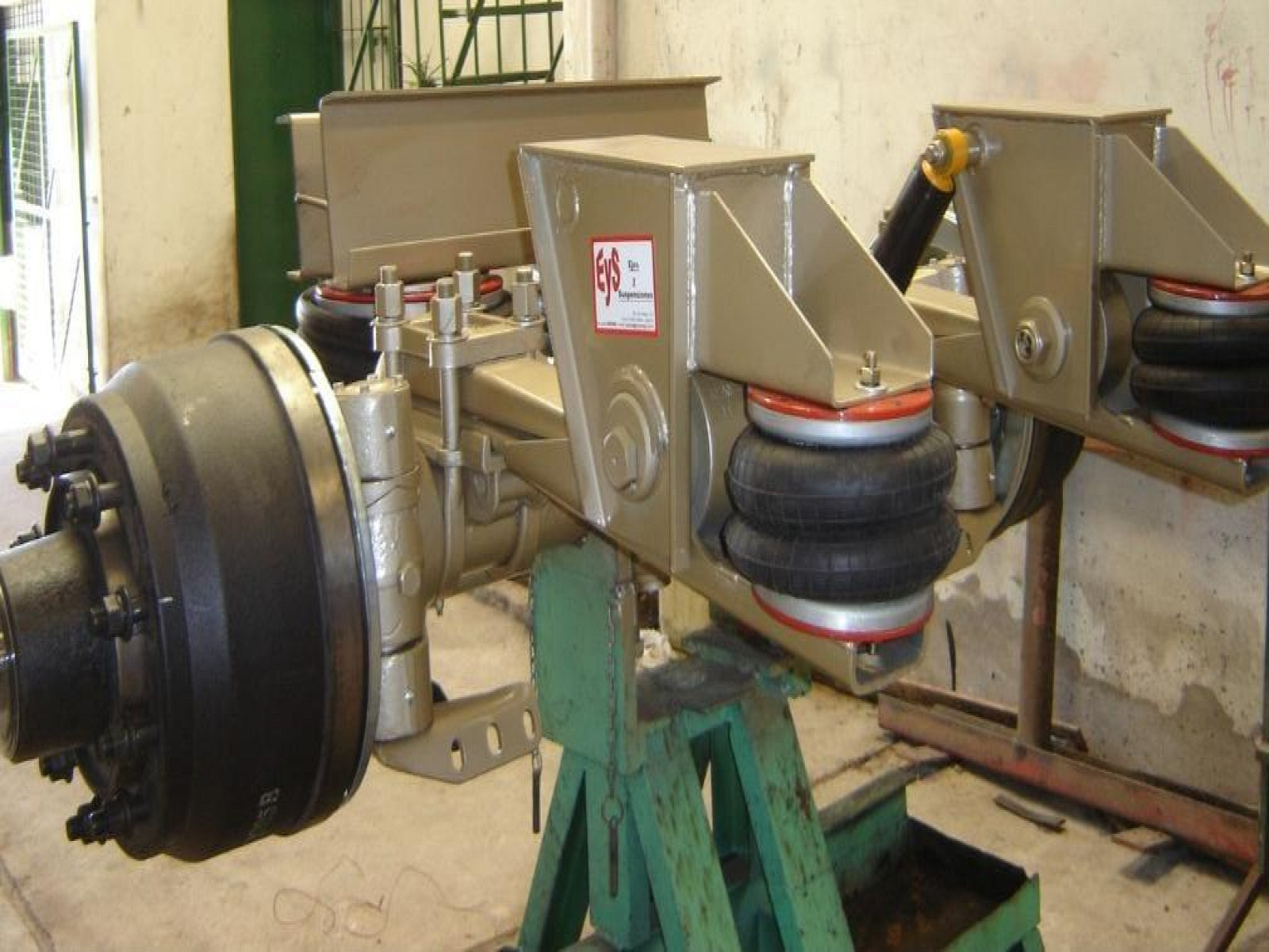 Suspensión neumática marca EyS